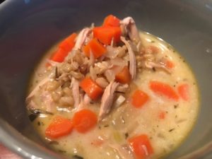 Recipe: Chicken & Freekeh Soup